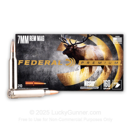 Image 1 of Federal 7mm Remington Magnum Ammo