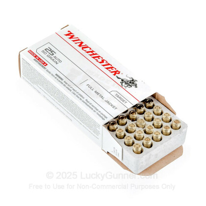 Image 3 of Winchester .25 Auto (ACP) Ammo