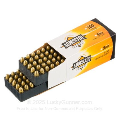 Image 3 of Armscor 9mm Luger (9x19) Ammo