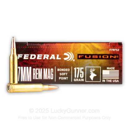 Image 2 of Federal 7mm Remington Magnum Ammo