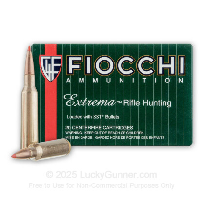 Large image of Cheap 6.5x55mm Swedish Ammo For Sale - 140 Grain SST Ammunition in Stock by Fiocchi - 20 Rounds