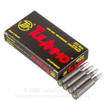 Image 3 of Tula Cartridge Works .223 Remington Ammo