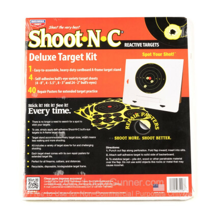 Large image of Shoot NC Targets For Sale - Shoot NC Deluxe Target Kit - Birchwood Casey Targets For Sale