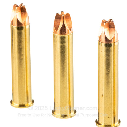 Large image of Premium 45-70 Government Ammo For Sale - 325 Grain HoneyBadger Ammunition in Stock by Black Hills Gold - 20 Rounds
