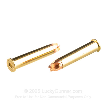 Large image of Premium 45-70 Government Ammo For Sale - 325 Grain HoneyBadger Ammunition in Stock by Black Hills Gold - 20 Rounds