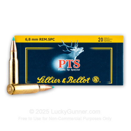 Image 1 of Sellier & Bellot 6.8 Remington SPC Ammo