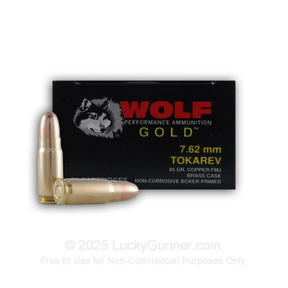 Image 3 of Wolf 7.62mm Tokarev Ammo