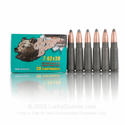 Image 7 of Brown Bear 7.62X39 Ammo
