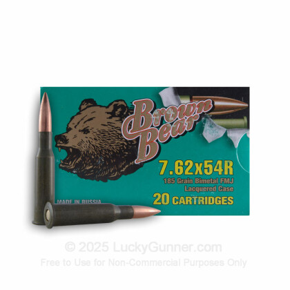 Image 1 of Brown Bear 7.62x54r Ammo