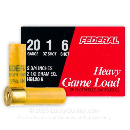 Image 1 of Federal 20 Gauge Ammo