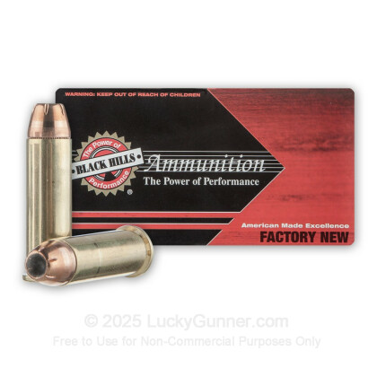 Large image of Premium 38 Special +P Ammo For Sale - 125 Grain JHP Ammunition in Stock by Black Hills - 500 Rounds
