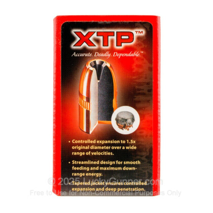Large image of Bulk 7.62×25mm Tokarev Bullets For Sale - 90 Grain XTP JHP Bullets in Stock by Hornady - 100