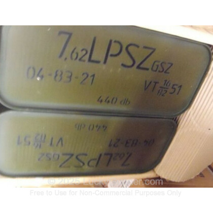Image 2 of Hungary 7.62x54r Ammo