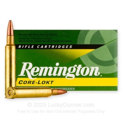 Large image of Remington Core-Lokt 300 Weatherby Magnum Ammo For Sale - 180 Grain PSP - 20 Rounds