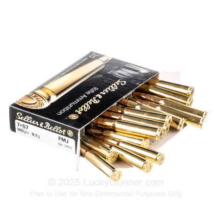 Image 3 of Sellier & Bellot 7x57 Mauser Ammo