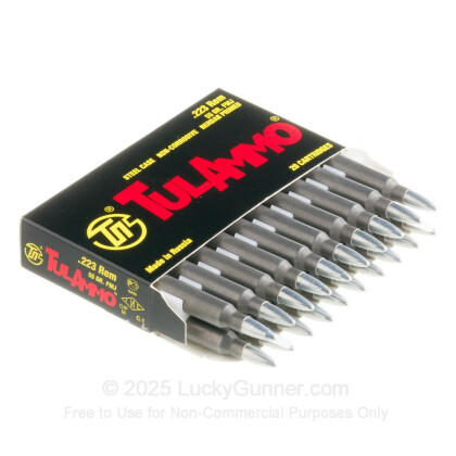 Image 3 of Tula Cartridge Works .223 Remington Ammo