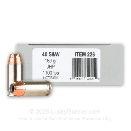 Image 1 of Underwood .40 S&W (Smith & Wesson) Ammo