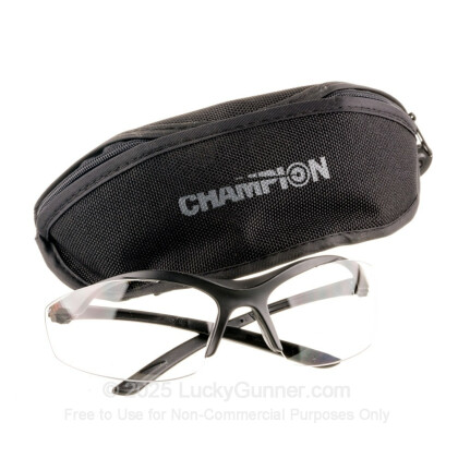 Large image of Cheap Champion Interchangeable Lens (Clear/Smoke/Yellow) Shooting Glasses For Sale - 40606 - Champion Glasses in Stock - 1 Pair