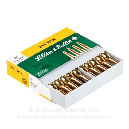Image 3 of Sellier & Bellot .243 Winchester Ammo