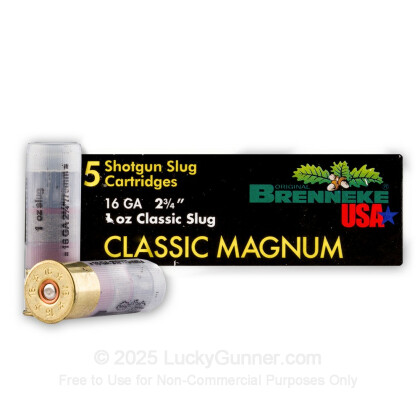 Image 1 of Brenneke Slugs 16 Gauge Ammo