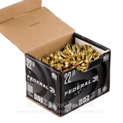 Image 5 of Federal .22 Long Rifle (LR) Ammo