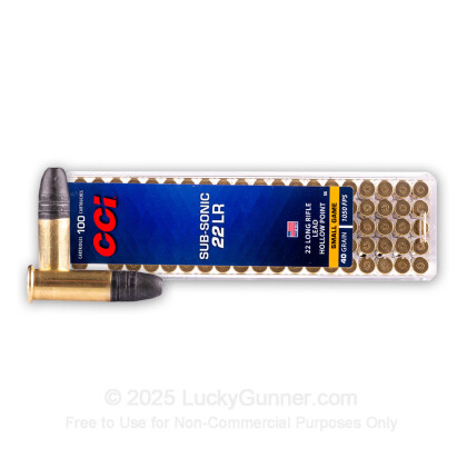 Image 2 of CCI .22 Long Rifle (LR) Ammo