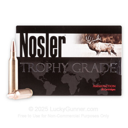 Image 2 of Nosler Ammunition 7mm Remington Magnum Ammo
