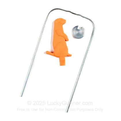 Large image of Champion Duraseal Spinner Targets For Sale - Orange Self-Healing Prairie Dog Spinner Target In Stock