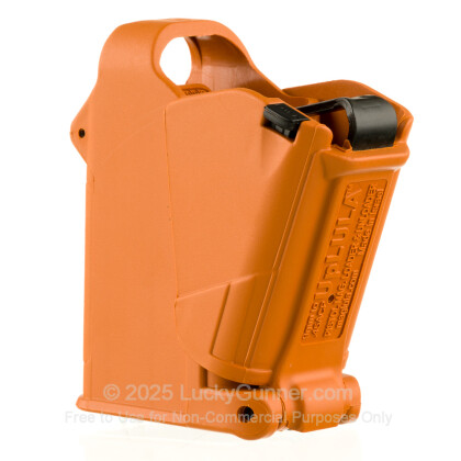 Large image of maglula Orange Universal Pistol Magazine Loader For 9mm through 45 ACP handgun magazines For Sale