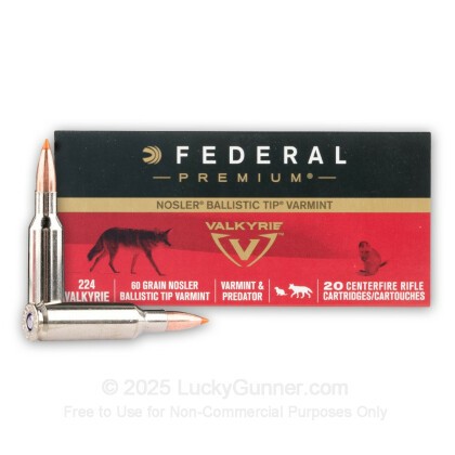 Image 2 of Federal .224 Valkyrie Ammo