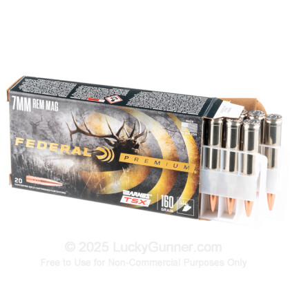 Image 3 of Federal 7mm Remington Magnum Ammo
