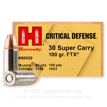 Image 1 of Hornady 30 Super Carry Ammo