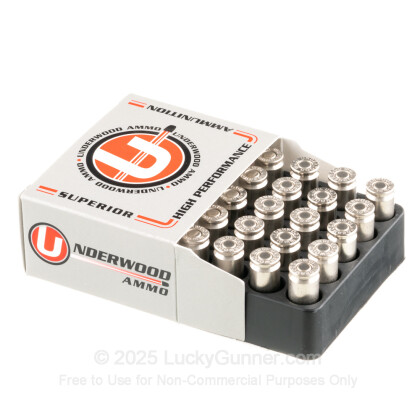 Large image of Underwood Full Power 10mm Auto Ammo For Sale - 180 Grain JHP Ammunition in Stock by Underwood Loaded with Speer Gold Dot Bullets - 20 Rounds