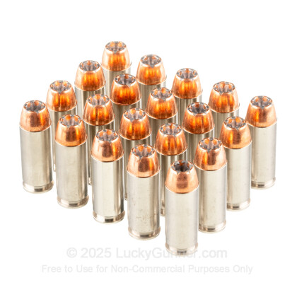 Large image of Underwood Full Power 10mm Auto Ammo For Sale - 180 Grain JHP Ammunition in Stock by Underwood Loaded with Speer Gold Dot Bullets - 20 Rounds
