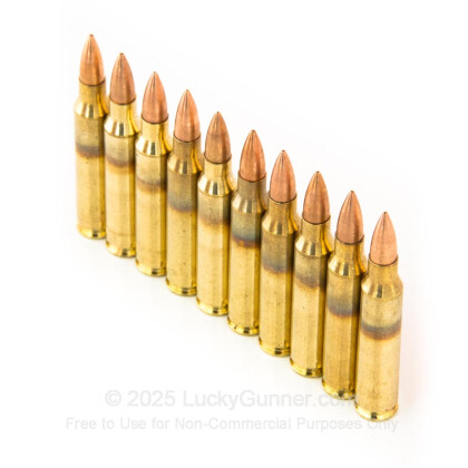 Large image of 5.56x45mm Ammo - American Quality Ammunition 62gr FMJ - 250 Rounds
