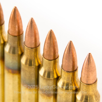 Large image of 5.56x45mm Ammo - American Quality Ammunition 62gr FMJ - 250 Rounds