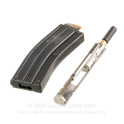 Large image of Stainless Steel CMMG AR-15 .22 Long Rifle Conversion Kit Bravo For Sale - 1 Magazine