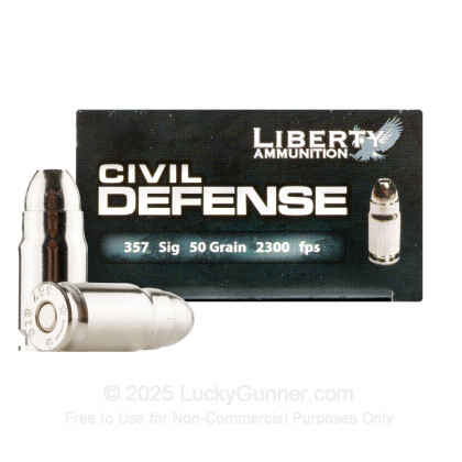 Image 1 of Liberty Ammunition .357 Sig Ammo