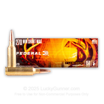 Image 2 of Federal .270 Winchester Short Magnum Ammo