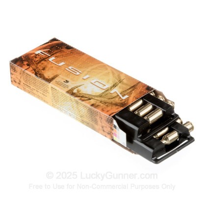 Large image of Premium 22-250 Rem Ammo For Sale - 55 Grain Soft Point Ammunition in Stock by Federal Fusion - 20 Rounds