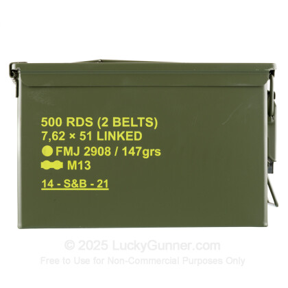 Image 1 of Sellier & Bellot .308 (7.62X51) Ammo