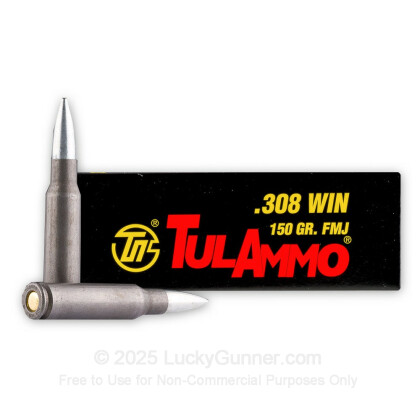Image 2 of Tula Cartridge Works .308 (7.62X51) Ammo