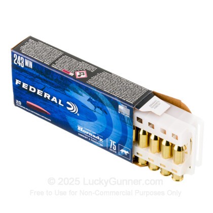 Image 3 of Federal Ammo from Federal Image 3 of Federal .243 Winchester Ammo