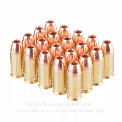 Large image of Premium 45 ACP Ammo For Sale - +P 185 Grain SCHP Ammunition in Stock by Black Hills Ammunition - 20 Rounds