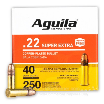 Image 1 of Aguila .22 Long Rifle (LR) Ammo