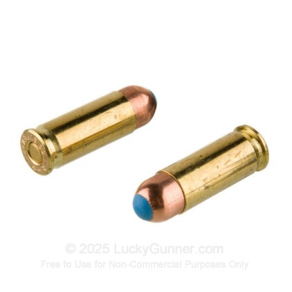 Large image of Premium 38 Super Ammo For Sale - 80 Grain Safety Slug Ammunition in Stock by Glaser Blue - 6 Rounds
