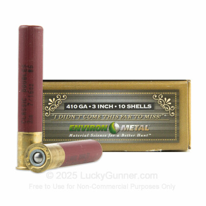 Large image of Premium 410 Gauge Ammo For Sale - 3" 7/16 oz. #6 Shot Ammunition in Stock by Hevi-Shot Classic Double - 10 Rounds