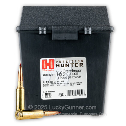 Image 1 of Hornady 6.5mm Creedmoor Ammo