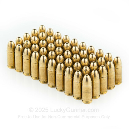 Large image of Bulk 9mm Luger Ammo For Sale - 115 gr FMJ Sumbro Ammunition For Sale - 1000 Rounds