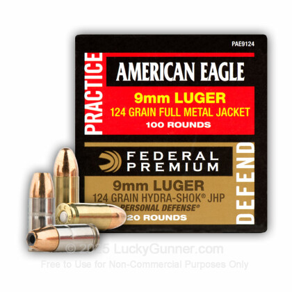 Image 2 of Federal 9mm Luger (9x19) Ammo